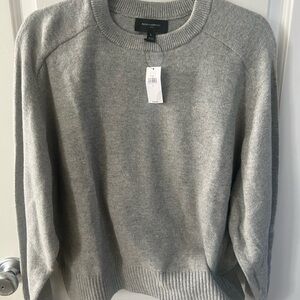 Banana Republic Factory Crewneck Gray Sweater